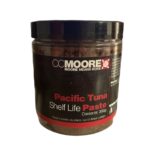 CCMoore Pacific Tuna Shelf Life Paste Alta solubilidad y digestibilidad incluso en condiciones de agua fría. Potente rico sabor natural de larga duración. Sus atractores solubles promueven la máxima atracción. Fuerte y distinguido aroma.