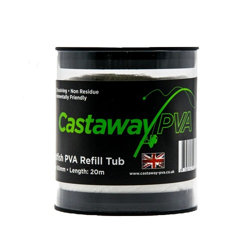 CASTAWAY CATFISH PVA REFILL TUB 60MM 20M 98943