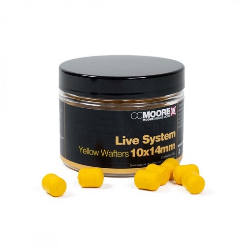 CC MOORE LIVE SYSTEM YELLOW DUMBELL WAFTERS 10X14MM 90470