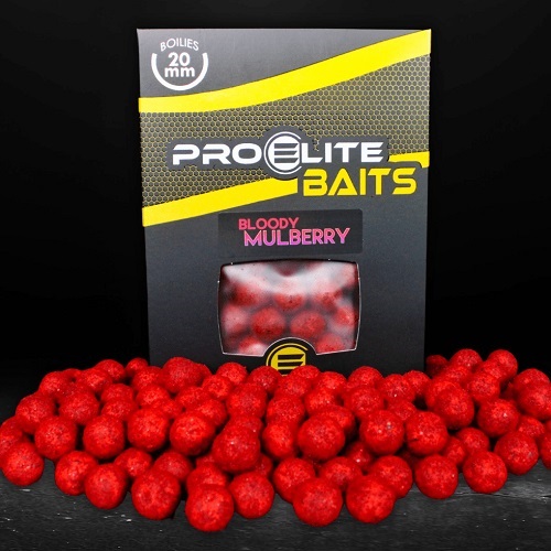 PRO ELITE BAITS GOLD BOILIES BLOODY MULBERRY 20MM 1KG P8433874